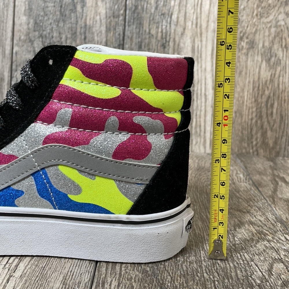 NEW Vans Sk8-Hi Mens Platform2 After Dark Camo Mens 8 UNISEX - Picture 9 of 12